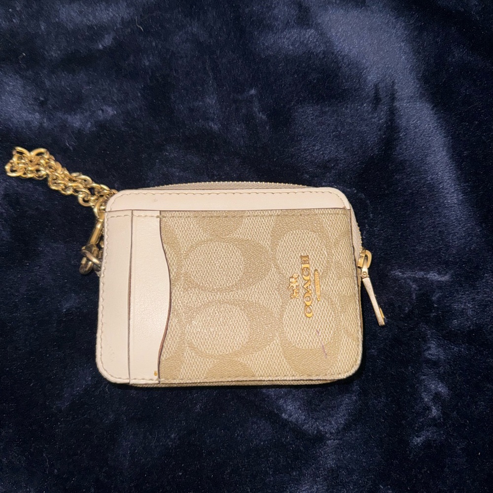 Coach mini wallet